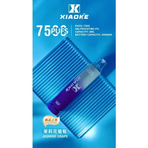【台灣現貨】XIAOKE 梟客 7500口 拋棄式電子煙 爆款熱銷 秒發免運 老手必備