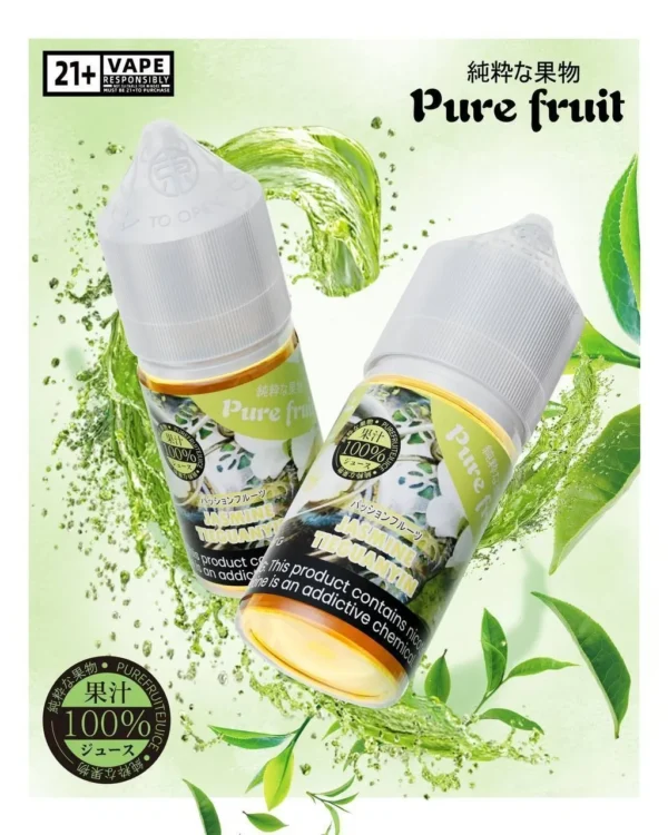 【鮮果多汁感】Pure Fruit 純粹果物煙油 擊喉感扎實細膩 完美還原真果香 現貨秒出