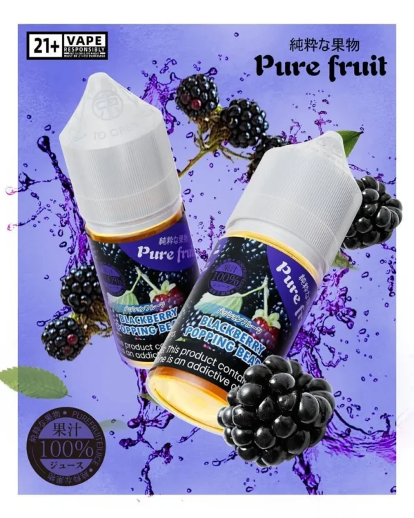 【鮮果多汁感】Pure Fruit 純粹果物煙油 擊喉感扎實細膩 完美還原真果香 現貨秒出