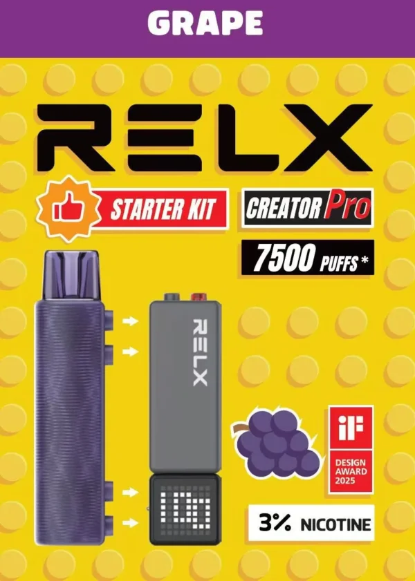 【現貨秒發】RELX 悅刻 Creator積木 7000口 拋棄式電子煙套裝 爆款熱銷 免運首選