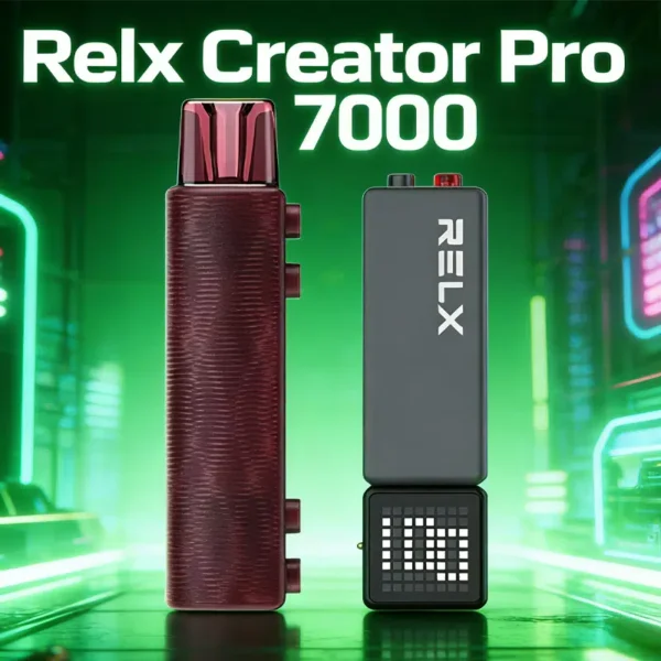 【現貨秒發】RELX 悅刻 Creator積木 7000口 拋棄式電子煙套裝 爆款熱銷 免運首選