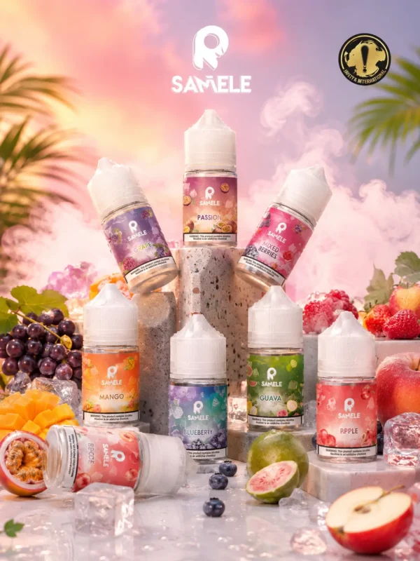 【爆款熱推】SAMELE冰釀煙油30ml，玩家推坑首選冰鎮入魂，台灣現貨免運