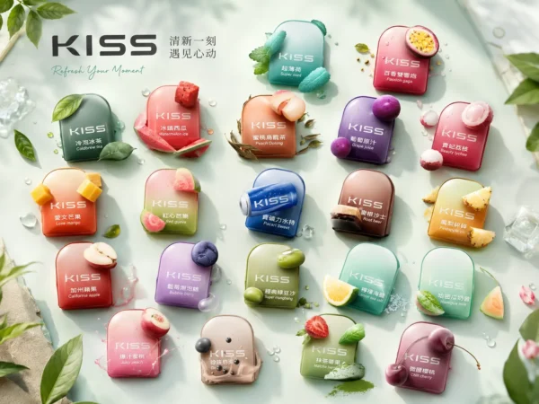 KIS5 一代通用煙彈 1.9ml 三顆入｜30餘種激爽涼感任選！人氣熱賣必囤，3%陶瓷芯穩定不燒焦 【買五盒送主機】
